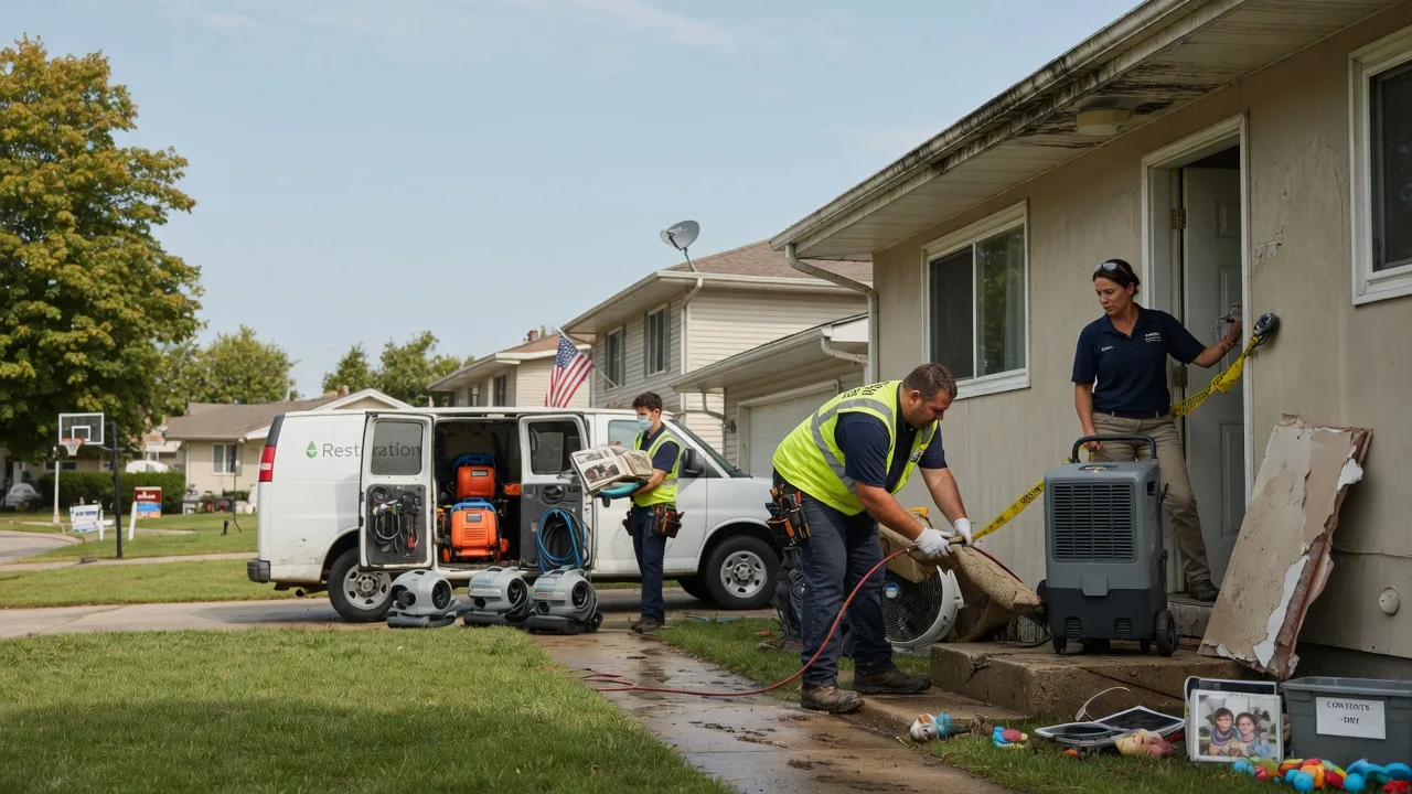 Water Damage Restoration in Lincoln City, IN near me